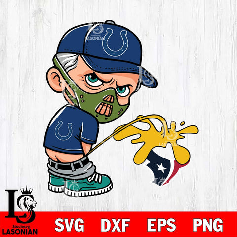 Indianapolis Colts Hannibal Lecter Piss On Houston Texans Svg Eps Dxf Png File, Digital Download, Instant Download