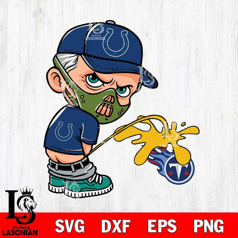 Indianapolis Colts Hannibal Lecter Piss On Tennessee Titans Svg Eps Dxf Png File, Digital Download, Instant Download
