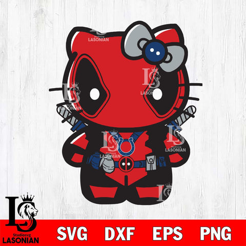 Indianapolis Colts Hello Kidpool Svg Eps Dxf Png File, Digital Download, Instant Download