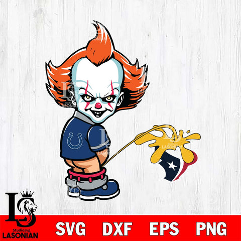 Indianapolis Colts IT Piss On Houston Texans Svg Eps Dxf Png File, Digital Download, Instant Download