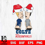 Indianapolis Colts Merry KissMyass Svg Eps Dxf Png File,NFL Svg Files,Digital Download,Sublimation,Instant Download