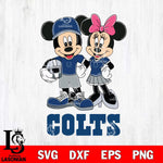 Indianapolis Colts Mickey Minnie Mouse Helmet Svg Eps Dxf Png File, Bundle NFl svg , File Cut , Digital Download , Instant Download, Laser Cut Svg Files
