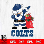 Indianapolis Colts Santa Dabbing Christmas Svg Eps Dxf Png File,NFL Svg Files,Digital Download,Sublimation,Instant Download