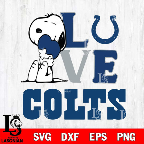 Indianapolis Colts Snoopy Sport 10 Svg Eps Dxf Png File, NFL svg, Digital Download, Instant Download