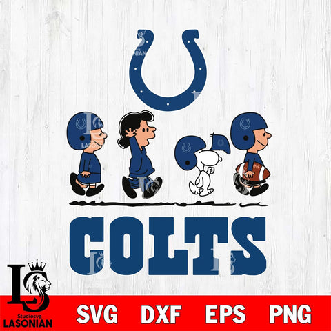 Indianapolis Colts Snoopy Sport 12 Svg Eps Dxf Png File, NFL svg, Digital Download, Instant Download