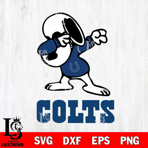 Indianapolis Colts Snoopy Sport 3 Svg Eps Dxf Png File, NFL svg, Digital Download, Instant Download