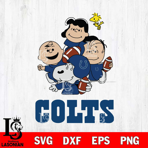 Indianapolis Colts Snoopy Sport 4 Svg Eps Dxf Png File, NFL svg, Digital Download, Instant Download