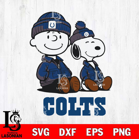 Indianapolis Colts Snoopy Sport 6 Svg Eps Dxf Png File, Cut file Digital Download ,Instant Download, Cricut File