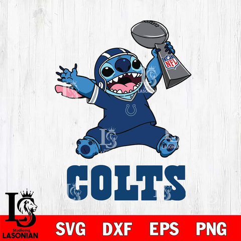 Indianapolis Colts Stitch Champion SVG DXF EPS PNG FILE, Stitch File Cut,NFL Digital Download,Instant Download, Silhouette