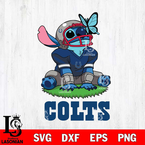 Indianapolis Colts Stitch Rugby Ball Sport SVG DXF EPS PNG FILE, Stitch File Cut,NFL Digital Download,Instant Download, Silhouette