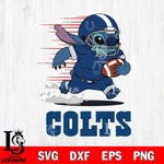 Indianapolis Colts Stitch Run Football SVG DXF EPS PNG FILE, NFL File Cut, Digital Download,Instant Download, Silhouette, Cricut