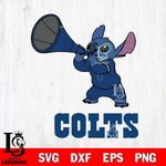 Indianapolis Colts Stitch vuvuzela SVG DXF EPS PNG FILE, NFL File Cut, Digital Download,Instant Download, Silhouette, Cricut