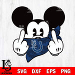 Indianapolis Colts mickey christmas 4 Svg Eps Dxf Png File, Digital Download, Instant Download