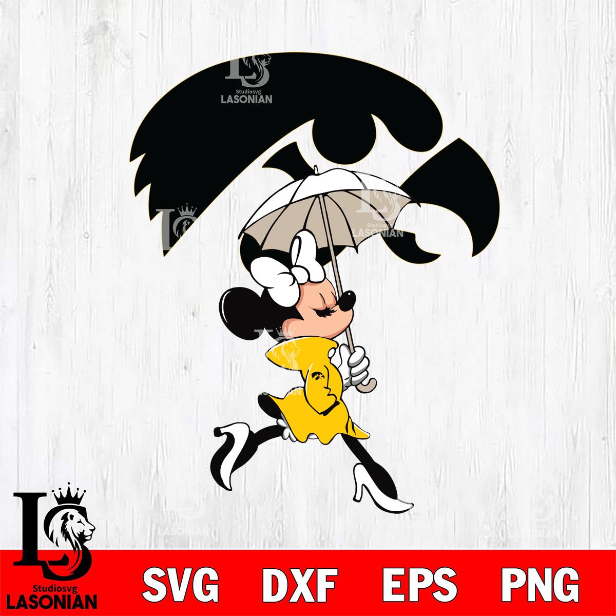 Iowa Hawkeyes Fancy Minnie – lasoniansvg