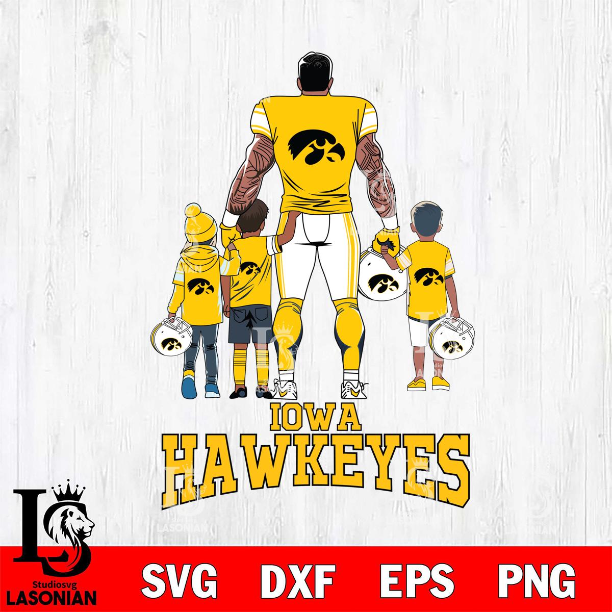 Iowa Hawkeyes 4 Father and son Rugby – lasoniansvg