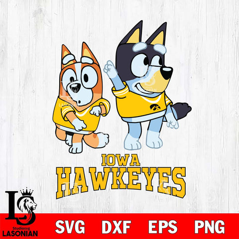 Iowa Hawkeyes Bluey Chilli Mode Dance Svg Eps Dxf Png File, Digital Download, Instant Download