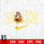 Iowa Hawkeyes Bluey Halloween Nike NCAA Svg Eps Dxf Png File, Digital Download, Instant Download