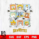 Iowa Hawkeyes Bluey Halloween Sport Svg Eps Dxf Png File, Digital Download, Instant Download