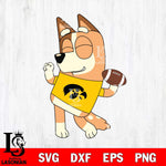 Iowa Hawkeyes Chilli bluey Svg Eps Dxf Png File, Digital Download, Instant Download