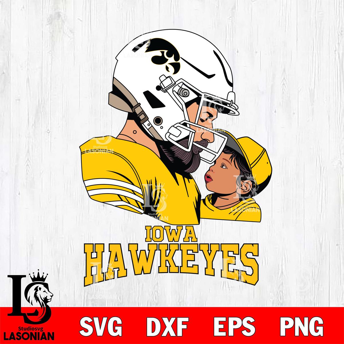 Iowa Hawkeyes Father And Child Rugby – lasoniansvg