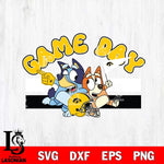 Iowa Hawkeyes Game Day Bluey Svg Eps Dxf Png File, Digital Download, Instant Download