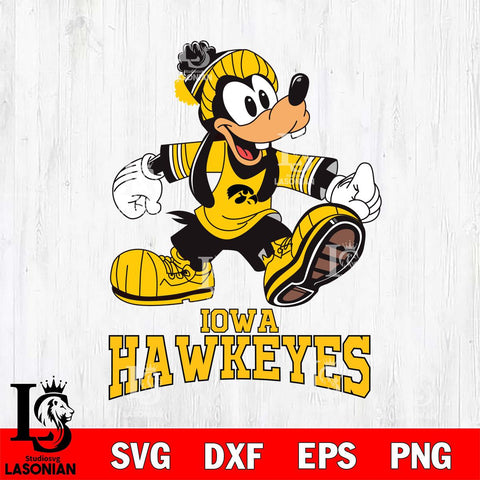 Iowa Hawkeyes Goofy Cool Sport SVG DXF EPS PNG FILE,NCAA svg ,Football Digital Download,Instant Download, Silhouette