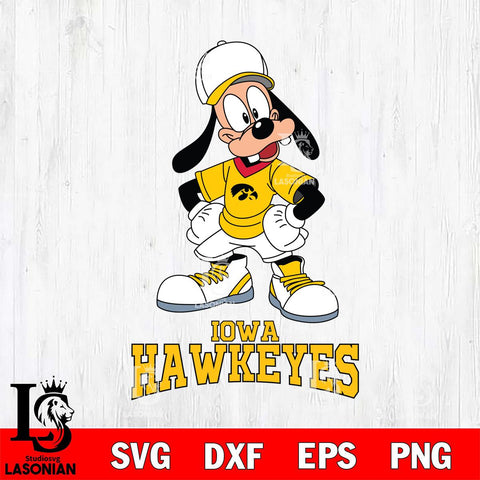 Iowa Hawkeyes Goofy Sport SVG DXF EPS PNG FILE,NCAA svg ,Football Digital Download,Instant Download, Silhouette