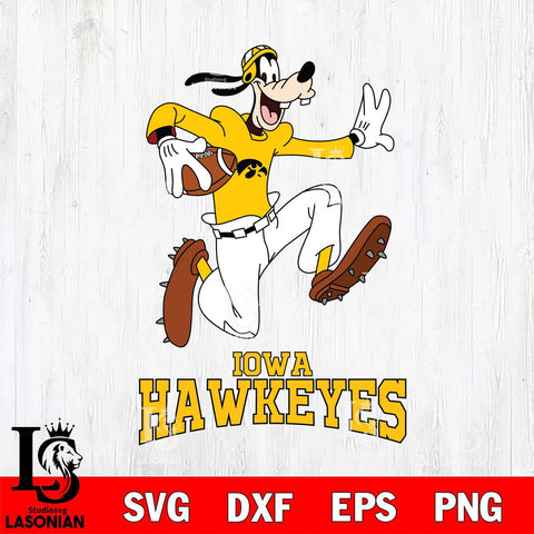 Iowa Hawkeyes Goofy rugby Sport SVG DXF EPS PNG FILE,NCAA svg ,Football Digital Download,Instant Download, Silhouette