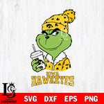 Iowa Hawkeyes Grinch Cofffe Christmas Cut Files Cricut, Svg Dxf Eps Png file, Digital download , Silhouette