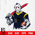Iowa Hawkeyes Jason Voorhees Horror Halloween 2 Svg Eps Dxf Png File, NCAA svg, Digital Download, Instant Download