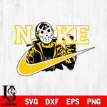 Iowa Hawkeyes Jason Voorhees Nike Svg Eps Dxf Png File, Digital Download, Instant Download