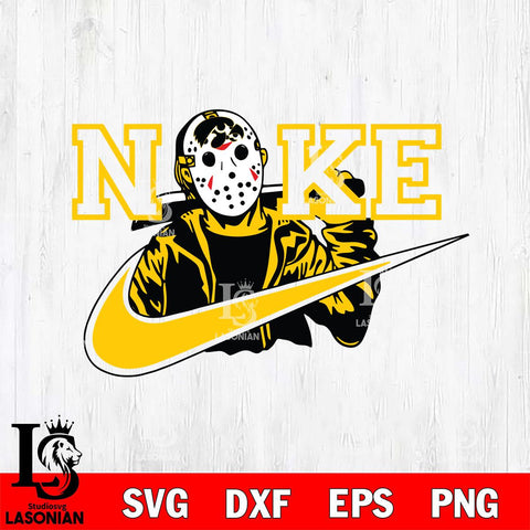 Iowa Hawkeyes Jason Voorhees Nike Svg Eps Dxf Png File, Digital Download, Instant Download