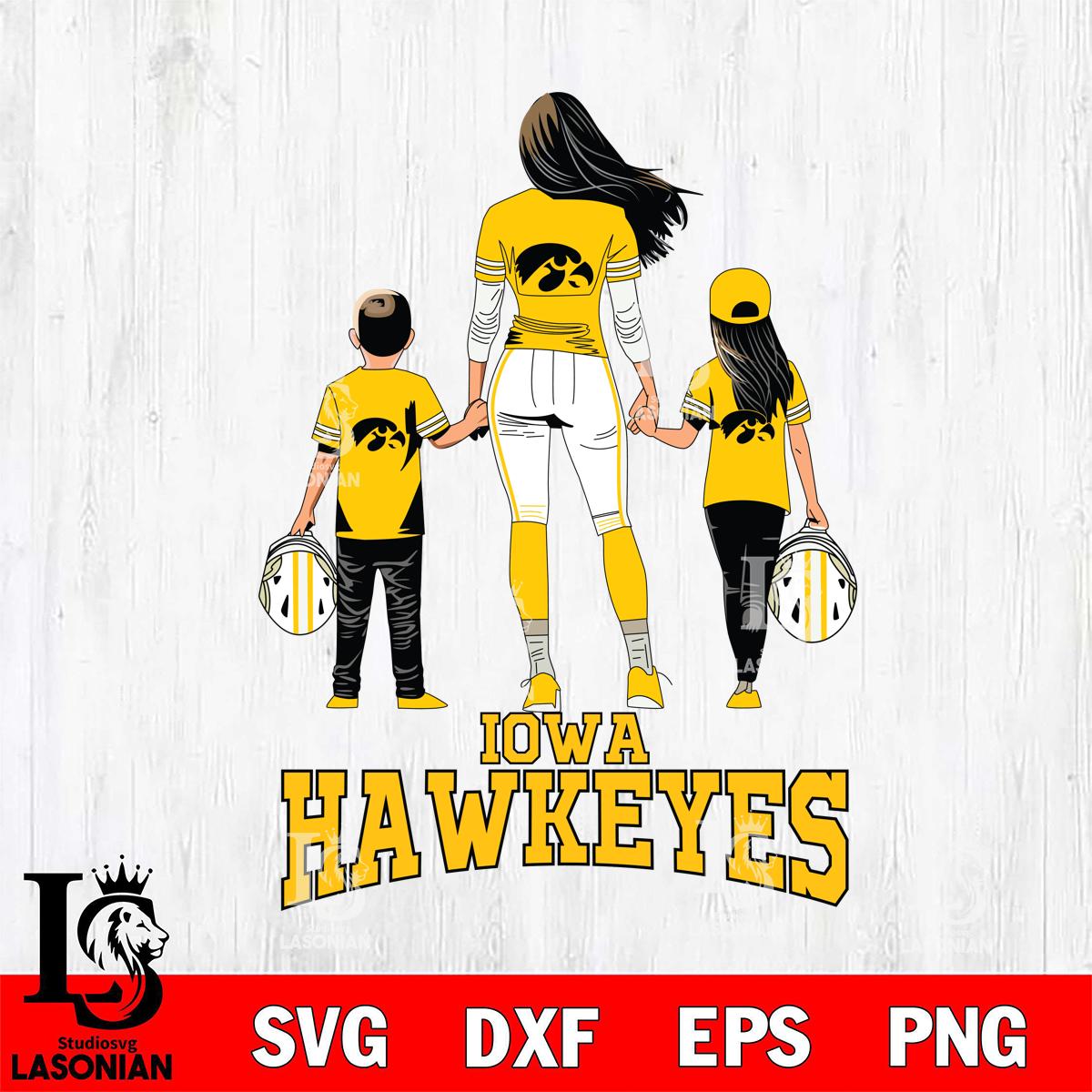 Iowa Hawkeyes Mother and son Rugby – lasoniansvg