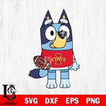Iowa State Cyclones Bluey 2 Svg Eps Dxf Png File, Digital Download, Instant Download