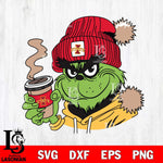 Iowa State Cyclones Boujee Grinch 4 Svg Eps Dxf Png File, Digital Download, Instant Download