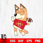 Iowa State Cyclones Chilli bluey Svg Eps Dxf Png File, Digital Download, Instant Download