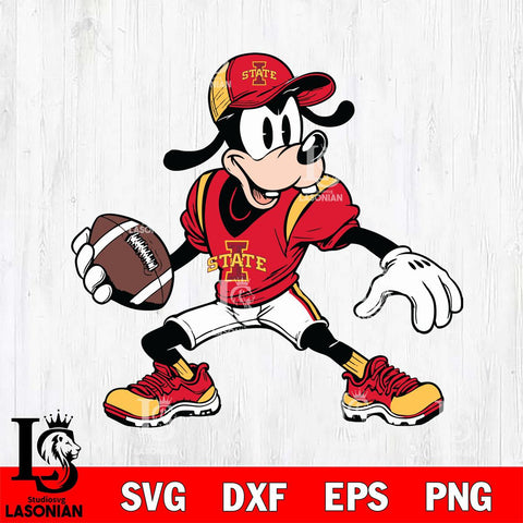 Iowa State Cyclones Goofy Svg Eps Dxf Png File, NCAA svg, Digital Download, Instant Download