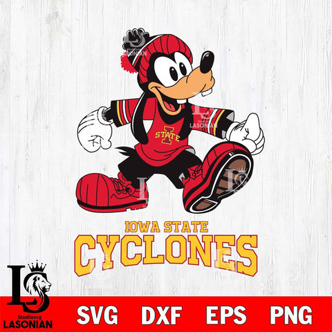 Iowa State Cyclones Goofy Cool Sport SVG DXF EPS PNG FILE,NCAA svg ,Football Digital Download,Instant Download, Silhouette
