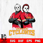 Iowa State Cyclones Jason Voorhees 8 Svg Eps Dxf Png File, Digital Download