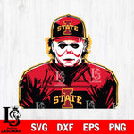 Iowa State Cyclones Michael Myers Horror Halloween Svg Eps Dxf Png File, NCAA svg, Digital Download, Instant Download