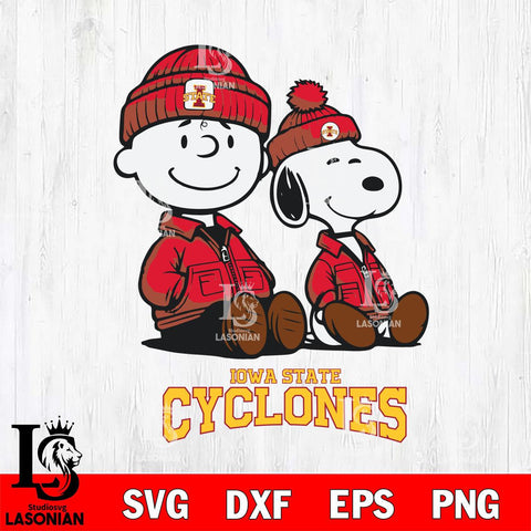 Iowa State Cyclones Snoopy Sport 6 Svg Eps Dxf Png File, Digital Download
