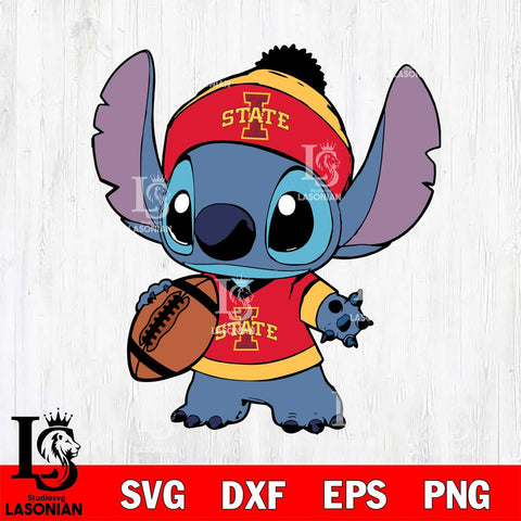 Iowa State Cyclones Stitch Svg Eps Dxf Png File, NCAA svg, Digital Download, Instant Download