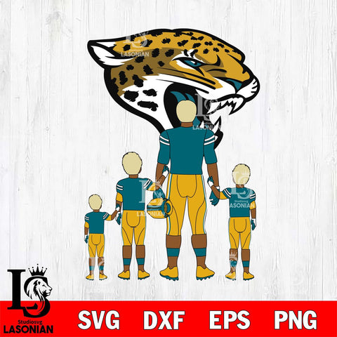 Jacksonville Jaguars Best Dad Ever , father day , DAD NFL Svg Eps Dxf Png File, Digital Download, Instant Download