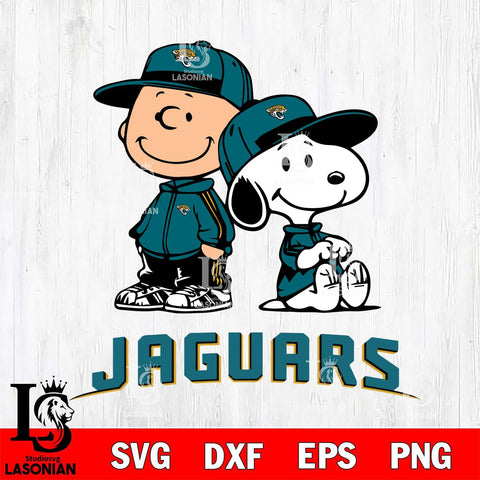 Jacksonville Jaguars Charlie Brown Snoopy Champions Svg Eps Dxf Png File, NFL svg , Digital Download , Instant Download, Cricut File