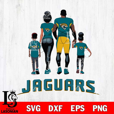 Jacksonville Jaguars Family Love Rugby SVG DXF EPS PNG FILE,NFL SVG, Father day Digital Download,Instant Download, Silhouette