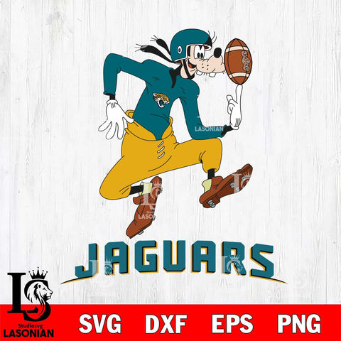 Jacksonville Jaguars Goofy Circus Football SVG DXF EPS PNG FILE,NFL Cricut ,Football Digital Download,Instant Download, Silhouette