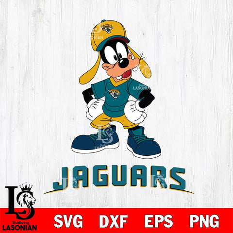 Jacksonville Jaguars Goofy Football Cricut, NFL SVG DXF EPS PNG FILE, Digital Download,Instant Download, Silhouette