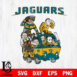 Jacksonville Jaguars Jason Voorhees Horror 10 Svg Eps Dxf Png File, NFL svg, Digital Download, Instant Download