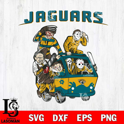 Jacksonville Jaguars Jason Voorhees Horror 10 Svg Eps Dxf Png File, NFL svg, Digital Download, Instant Download
