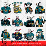 Jacksonville Jaguars Jason Voorhees Horror Bundle 12 SVG Svg Eps Dxf Png File,Bundle NFL svg, Digital Download, Instant Download